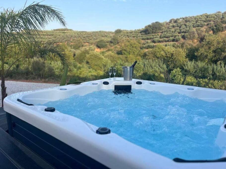 Ek Ornelakis, Luxury Country House With Jacuzzi Chania  ภายนอก รูปภาพ